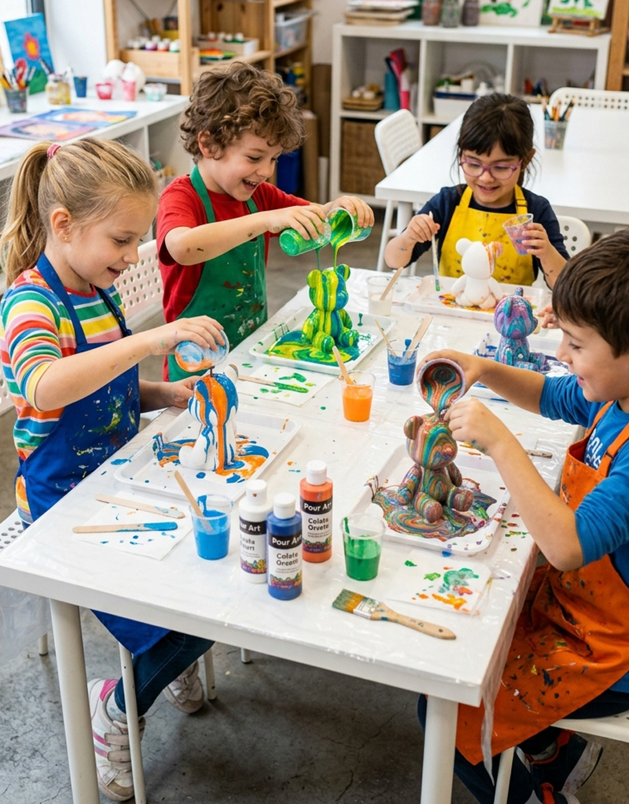laboratorio creativo per bambini - pour bear Roma laboratorio creativo per bambini - pour bear
